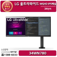 [LG B2B] LG 울트라와이드360 모니터  34인치 WQHD 해상도(3440x1440) - 34WN780