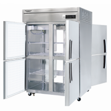 라셀르 45박스 냉장고 간냉식 고급형 양문형, 냉동4칸 (LP-1045F)