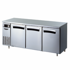 라셀르 보냉 고급형 간냉식 6자 냉동냉장테이블 (LT-1834RF)