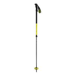 [인디고 | INDIGO] Indigo Ski Poles Telescopic Free Carbon Yellow 인디고 길이조절 스키 폴 텔레스코픽 프리 카본 옐로우