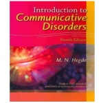 중고원서 Introduction to communicative disorders 4th (Fourth) edition : M. N. Hegde 햇지원서 (택1)